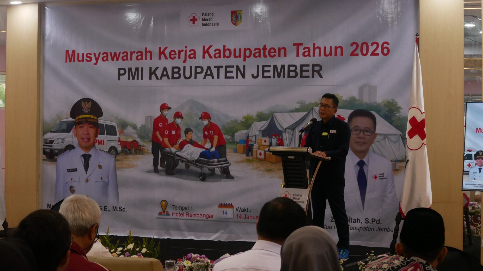 PMI Jember Gelar Mukerkab, CPOB dan Kerelawanan Jadi Hal Penting